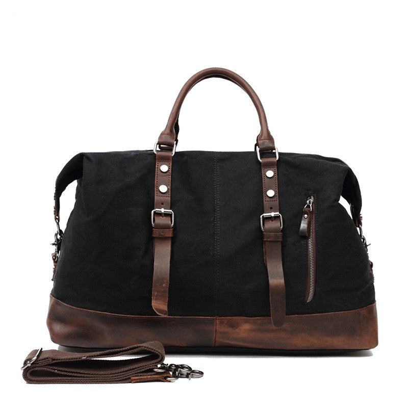Atelier Sacrum Large Capacity Waterproof Canvas Crossbody Travel Tote