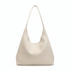 Elegant Women's Shoulder Bag - High Capacity Soft Vegan Leather Tote