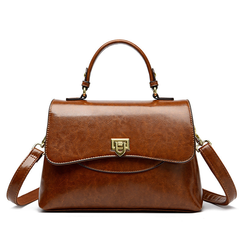 Atelier Sacrum Elegant Large-Capacity Women's Shoulder Tote Bag in Premium Vegan Leather