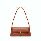 Elegant Women's Shoulder Bag in Retro Style with Soft Vegan Leather