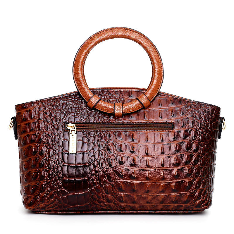 Atelier Sacrum Ring Shoulder Diagonal Bag in Premium Vegan Leather PU