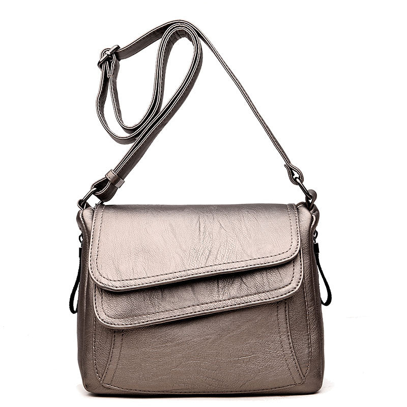 Atelier Sacrum Soft Vegan Leather Small Square Shoulder Messenger Bag