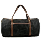 Retro Large Waterproof Canvas Foldable Travel Bag with Triple Shoulder Straps