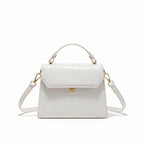 Atelier Sacrum Vegan Leather Stone Pattern One-Shoulder Diagonal Small Handbag for Women
