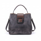 Function Pack Chinese Style Manual Retro Women Bag Leather Women