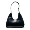 Retro U-Shaped Cowhide Shoulder Bag for Women - Elegant & Minimalist