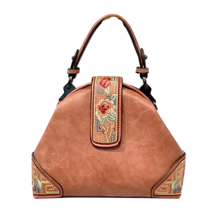Retro Embroidery Shoulder Bag