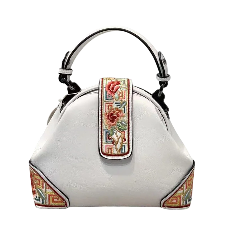 Retro Embroidery Shoulder Bag