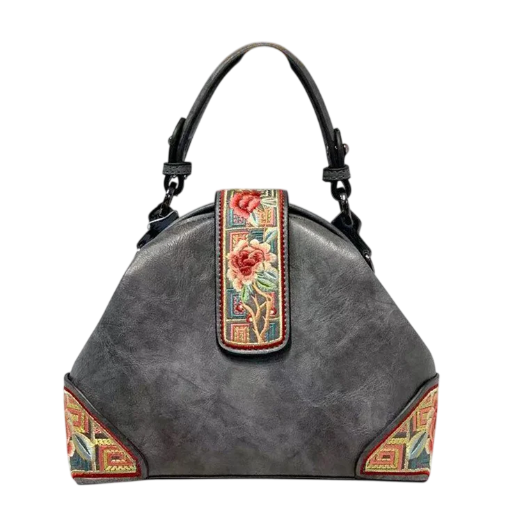 Retro Embroidery Shoulder Bag