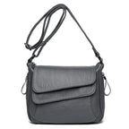 Atelier Sacrum Soft Vegan Leather Small Square Shoulder Messenger Bag