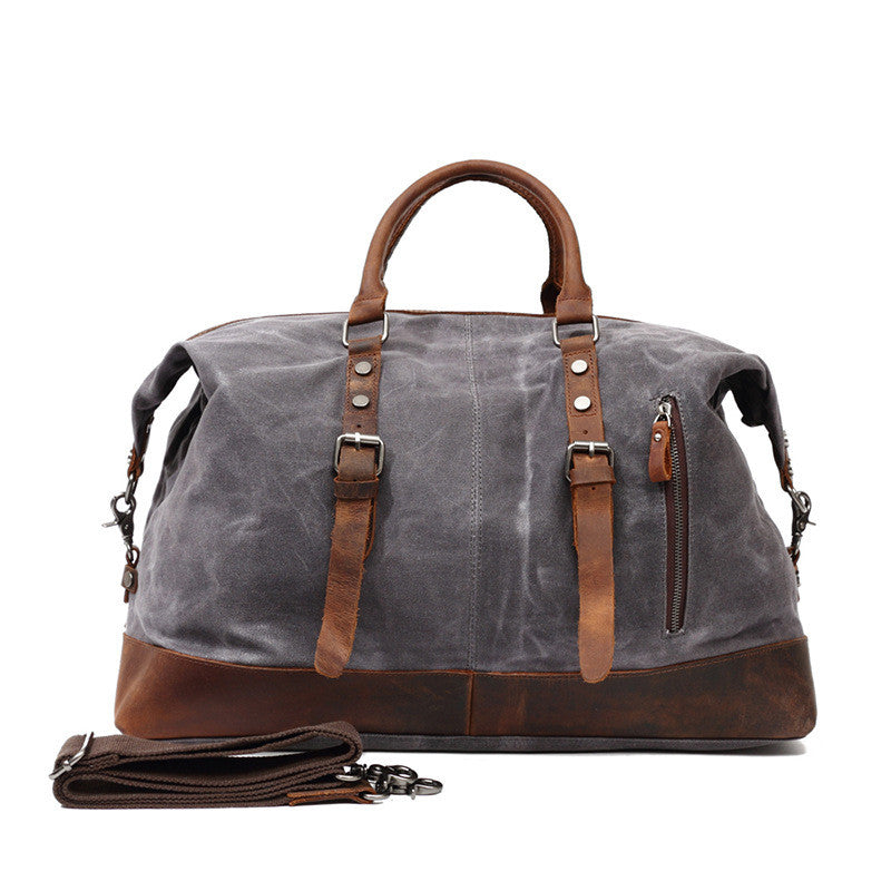 Atelier Sacrum Large Capacity Waterproof Canvas Crossbody Travel Tote