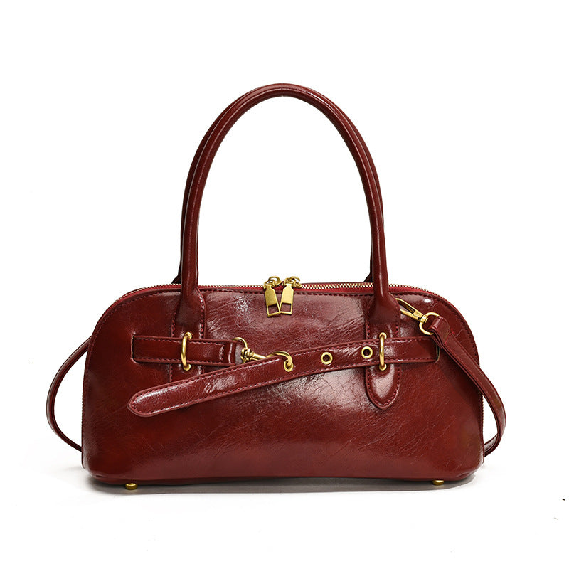The Gloss Structured Satchel