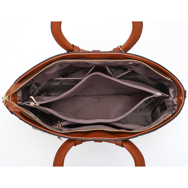 Atelier Sacrum Ring Shoulder Diagonal Bag in Premium Vegan Leather PU
