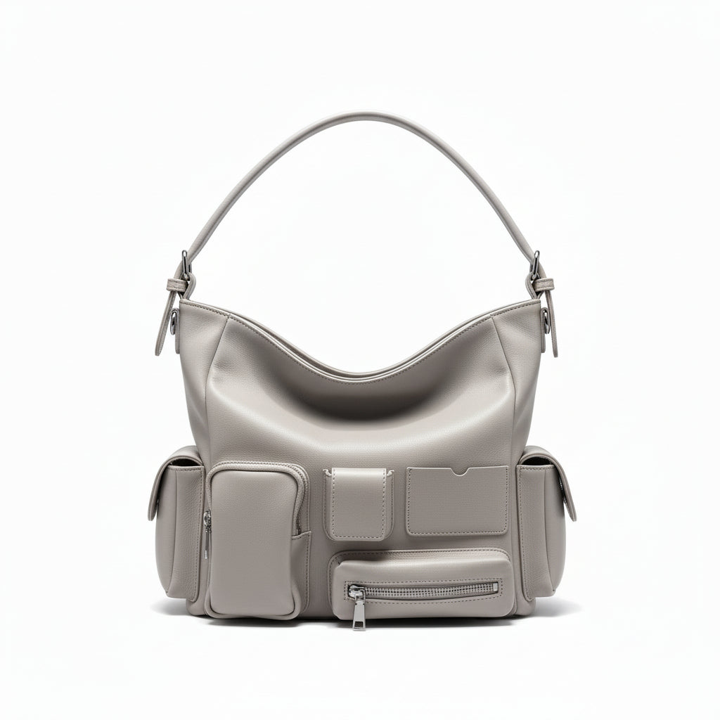Tooling Style Retro Biker's Large Capacity One-shoulder Casual Bag