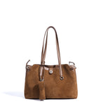 Retro Handbag Large Capacity Document Shoulder Bag