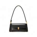 Elegant Women's Shoulder Bag in Retro Style with Soft Vegan Leather