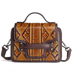 Hand-painted shoulder bag