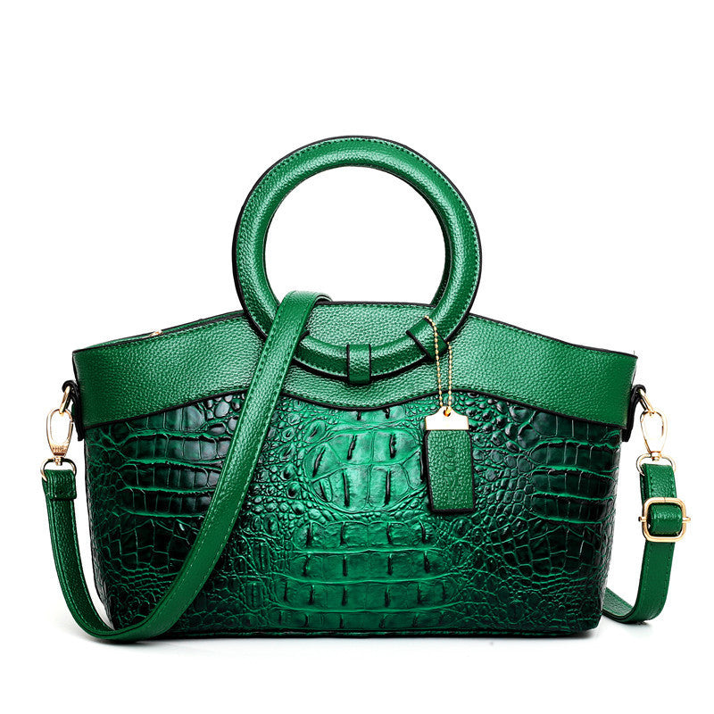 Atelier Sacrum Ring Shoulder Diagonal Bag in Premium Vegan Leather PU