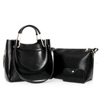 Atelier Sacrum Retro Vegan Leather Tote Bag – Classic Single Shoulder Oil Wax Finish, Versatile and Portable