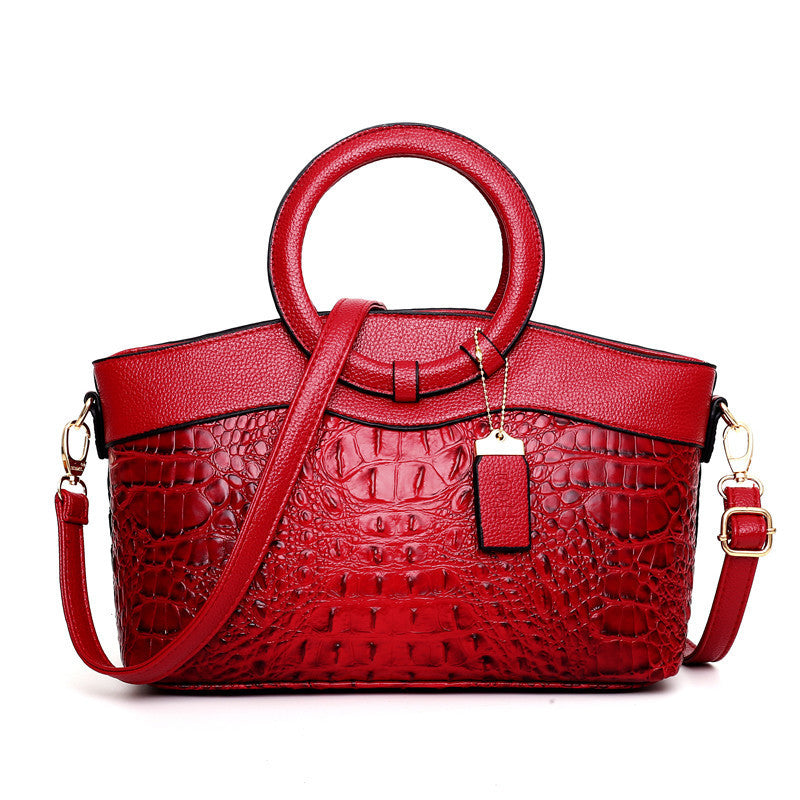 Atelier Sacrum Ring Shoulder Diagonal Bag in Premium Vegan Leather PU