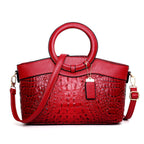 Atelier Sacrum Ring Shoulder Diagonal Bag in Premium Vegan Leather PU