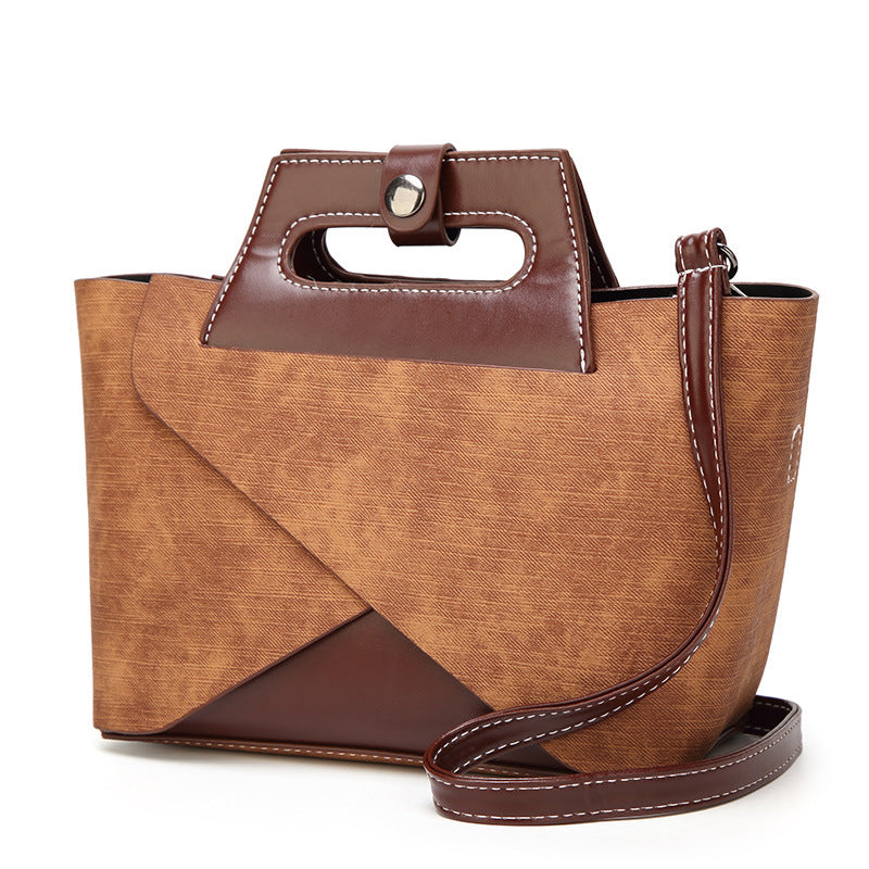 Atelier Sacrum Vintage-Inspired Vegan Leather Crossbody Shoulder Bag for Women and Mothers