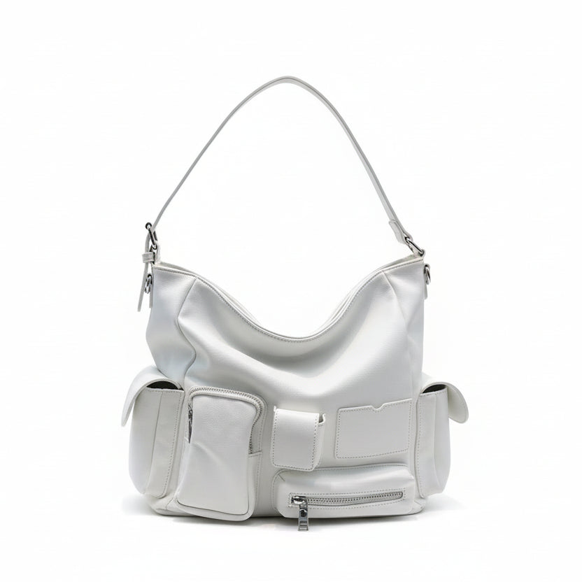 Tooling Style Retro Biker's Large Capacity One-shoulder Casual Bag