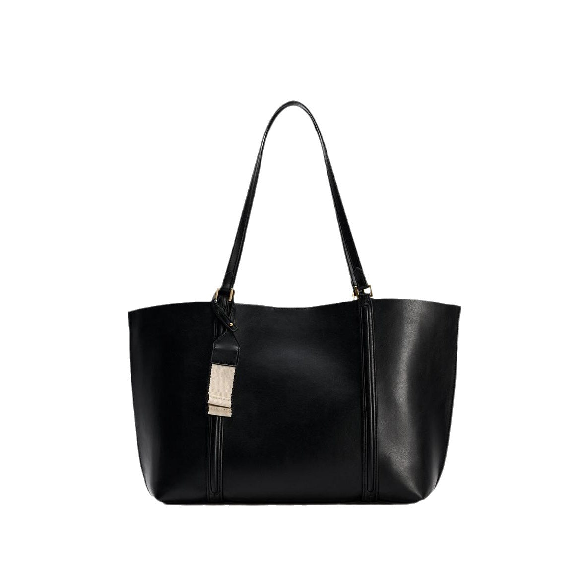 Atelier Sacrum Retro Large Capacity Vegan Leather One-Shoulder Work and Commuting Bag