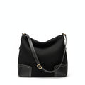 Retro Style Large Capacity Underarm Shoulder Bag in Vegan Leather