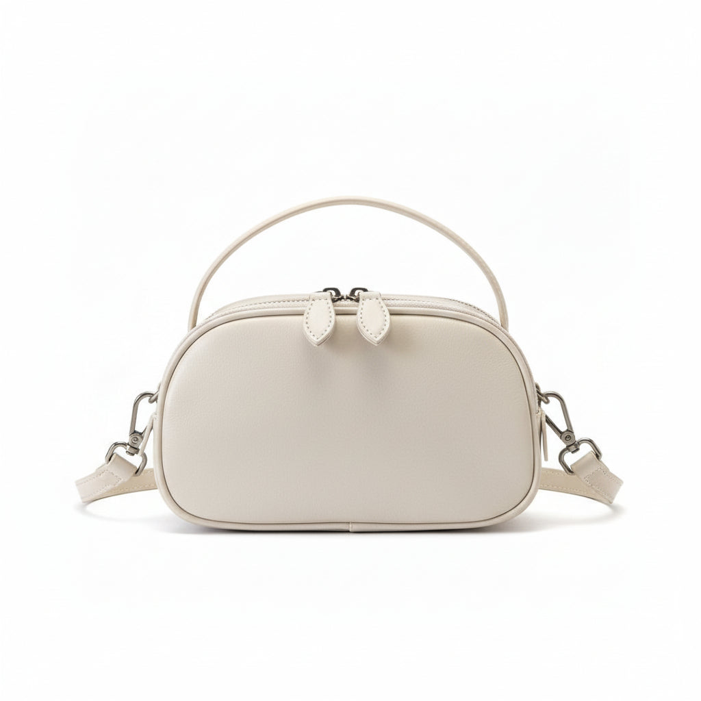 Atelier Sacrum Retro Shoulder Messenger Bag in Premium PU Vegan Leather