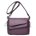 Atelier Sacrum Soft Vegan Leather Small Square Shoulder Messenger Bag