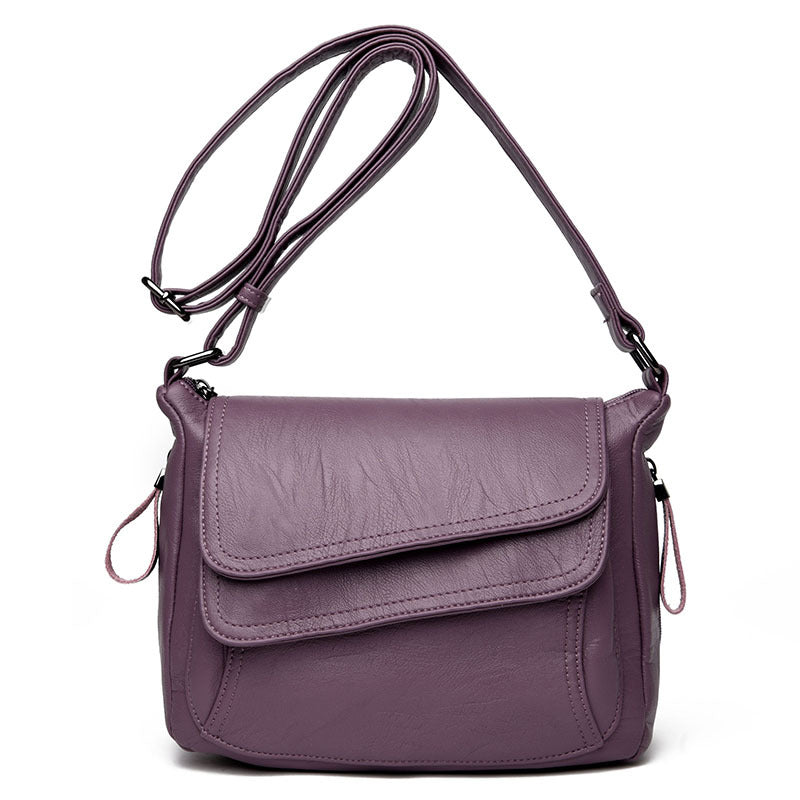 Atelier Sacrum Soft Vegan Leather Small Square Shoulder Messenger Bag