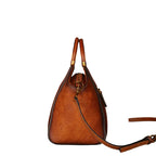 Genuine Embossed Leather Shoulder Bag