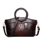Atelier Sacrum Ring Shoulder Diagonal Bag in Premium Vegan Leather PU
