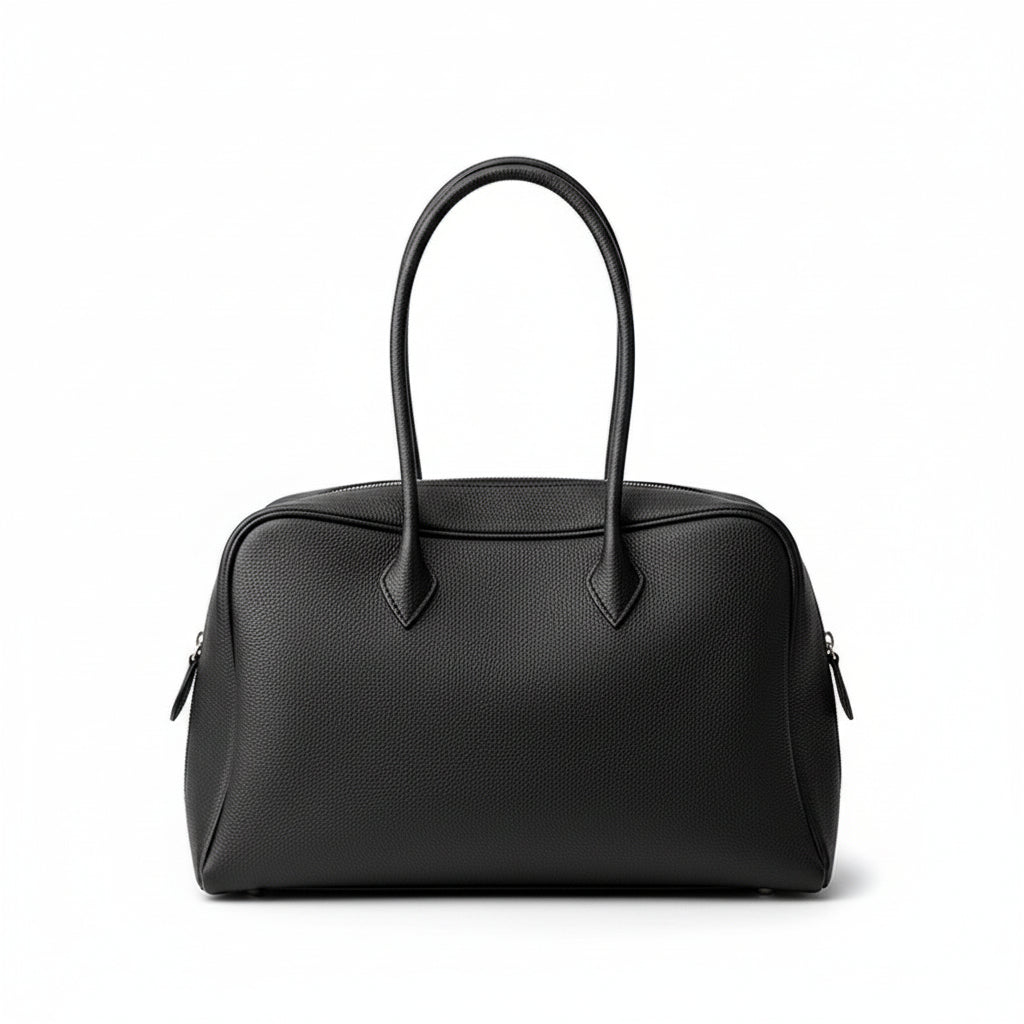 Large Capacity Shoulder Bag - Genuine Leather Crossbody