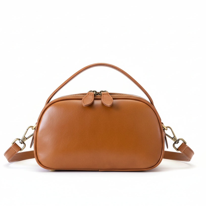 Atelier Sacrum Retro Shoulder Messenger Bag in Premium PU Vegan Leather