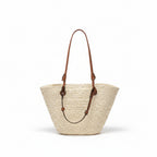 Woven Straw Shoulder Bag – Large Beach Tote