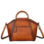 Genuine Embossed Leather Shoulder Bag
