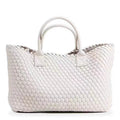 Large-Capacity Fashion Shoulder Tote Bag in Vegan PU Leather