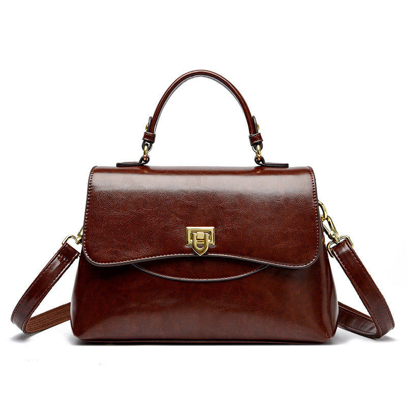 Atelier Sacrum Elegant Large-Capacity Women's Shoulder Tote Bag in Premium Vegan Leather