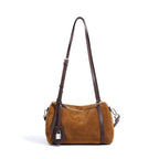 Retro Shoulder Top Layer Cattlehide Leather Crossbody Bag