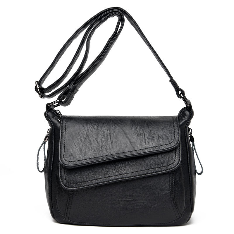 Atelier Sacrum Soft Vegan Leather Small Square Shoulder Messenger Bag