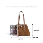 Retro Handbag Large Capacity Document Shoulder Bag
