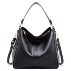 Large Vegan Leather Hobo Shoulder Bag – Commuting Crossbody Tote