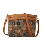 Atelier Sacrum Retro Tree Pattern Vegan Leather Shoulder Messenger Bag
