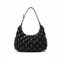 Lingge Embroidery Vegan Leather New Shoulder Messenger Bag for Women