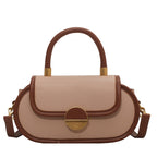 Atelier Sacrum Women's Retro Large Capacity Shoulder Bag in Vegan Leather
