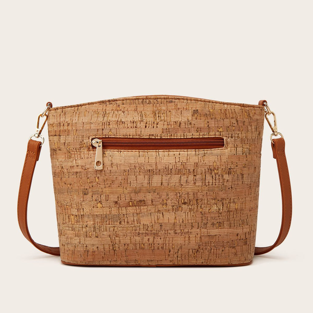 Atelier Sacrum Retro Tree Pattern Vegan Leather Shoulder Messenger Bag