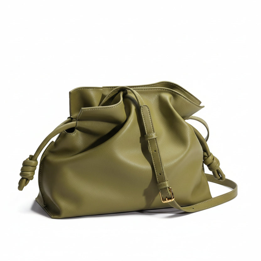 Elegant Cowhide Lucky Bag for Women - Stylish Crossbody Shoulder Bag
