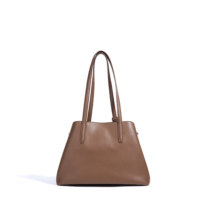 Retro Handbag Large Capacity Document Shoulder Bag